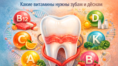 Какие витамины нужны зубам и дёснам — полный гид