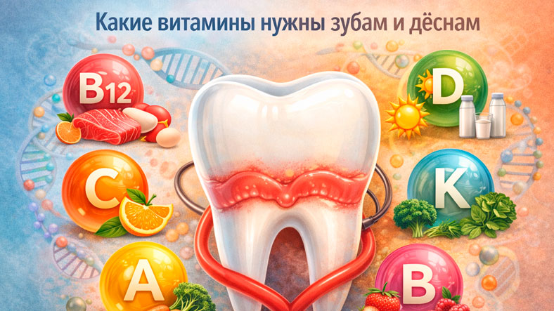 Какие витамины нужны зубам и дёснам — полный гид